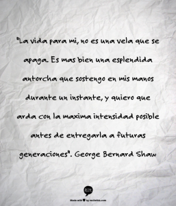 la vida Bernard Shaw